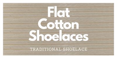 Cotton Flat Shoelaces