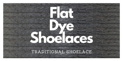 Dye Flat Shoelaces