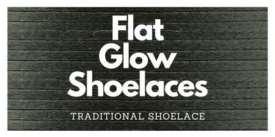 Glow Flat Shoelaces