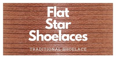 Star Flat Shoelaces