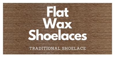 Wax Flat Shoelaces